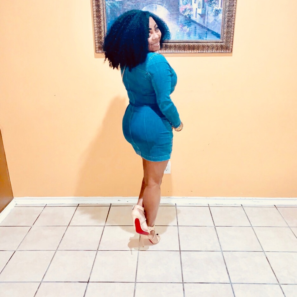 Blue jean dress